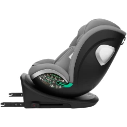 Автокресло 40-150 см (i-Size) Isofix KikkaBoo i-Drive Light Grey, поворотное 360 купить в Кишиневе. Фото 7