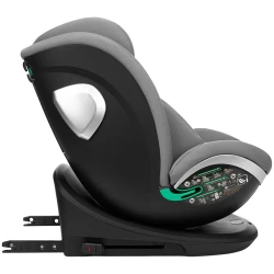 Автокресло 40-150 см (i-Size) Isofix KikkaBoo i-Drive Light Grey, поворотное 360 купить в Кишиневе. Фото 5