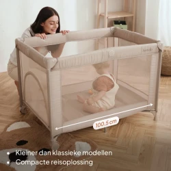 Patut pliabil Lionelo Amelie Grey Concrete cumpăra în Chișinau. Foto 9