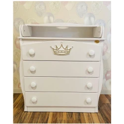 Комод-пеленальный столик Miracolo Корона Кремовый купить в Кишиневе. Фото 4