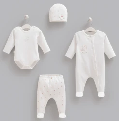 Комплект из 4 штук Caramell Love Bunny Ivory (0М) купить в Кишиневе. Фото 1