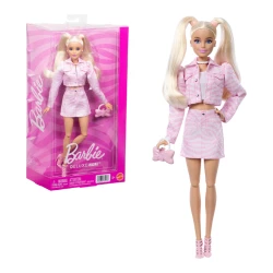 Păpușa Barbie Deluxe Style Fashionistă în costum denim roz, JJN69 cumpăra în Chișinau. Foto 1