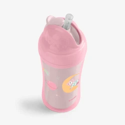 Поильник с трубочкой Kikkaboo Moony me Pink (8 мес.+), 220 мл купить в Кишиневе. Фото 3