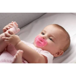 Пустышка ортодонтическая силиконовая Chicco Pink 0-6 мес. купить в Кишиневе. Фото 4