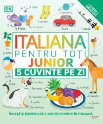 Книга Итальянский для всех Junior. 5 слов в день купить в Кишиневе. Фото 1