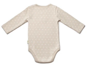 Боди с длинным рукавом BabyCosy Beige, 3 шт. (18-24М) купить в Кишиневе. Фото 5