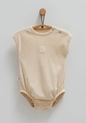 Боди без рукавов Caramell Move Boy Beige (6-9М) купить в Кишиневе. Фото 1