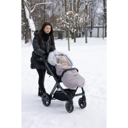 Зимний чехол для коляски Caretero Orso Grey Pearl, 100x45 см купить в Кишиневе. Фото 10
