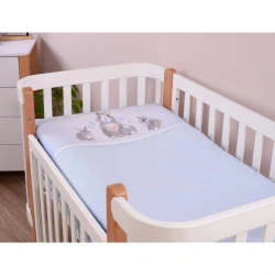 Комплект в кроватку Veres Summer Bunny Blue (3 предметов), 120x60 cм купить в Кишиневе. Фото 2