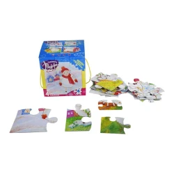 Puzzle educativ Toys Outlet Familia Puffy: 4 în 1, 12 elemente cumpăra în Chișinau. Foto 3