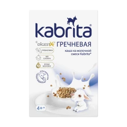 Каша Kabrita гречневая с козьим молоком (4 месяца+), 180 г купить в Кишиневе. Фото 1