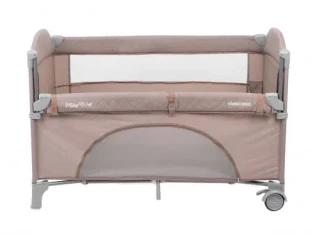 Манеж-кровать 2 в 1 KikkaBoo Milky Way Beige купить в Кишиневе. Фото 3