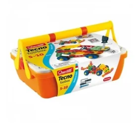 Set construcție Quercetti Tecno Toolbox, 128 elemente cumpăra în Chișinau. Foto 1