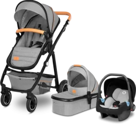 Carucior 3 in 1 Lionelo Amber Grey Stone cumpăra în Chișinau