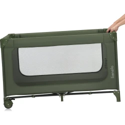 Манеж-кровать Lionelo Jasmin Easy Fold Green Olive купить в Кишиневе. Фото 3