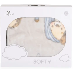 Păturică Moni Softy Lovely Day Grey, 140x110 cm cumpăra în Chișinau. Foto 5
