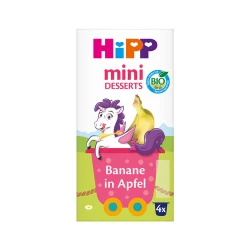 Piure HiPP Mini Desserts din mar-banana (5 luni+), 4x100 g cumpăra în Chișinau. Foto 3