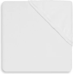 Cearsaf de pat cu elastic Jollein Molton White, 120x60 cm cumpăra în Chișinau. Foto 1