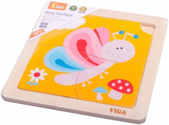 Puzzle din lemn Viga Fluturaș, 4 elemente cumpăra în Chișinau. Foto 1