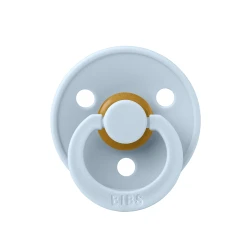 Пустышка анатомическая латексная Bibs Baby Blue (6-18 мес.) купить в Кишиневе. Фото 1
