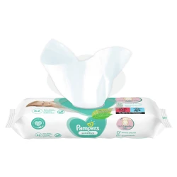 Влажные салфетки Pampers Sensitive, 52 шт. купить в Кишиневе. Фото 2