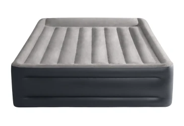 Надувной матрас Intex Velur Queen Deluxe Pillow Rest с изголовьем и встроенным электрическим насосом 220 В купить в Кишиневе. Фото 2