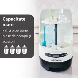 Стерилизатор и сушилка для бутылочек Baby Brezza Bottle Washer Pro White купить в Кишиневе. Фото 3