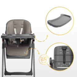 Scaun pentru hranire Caretero Vars Grey cumpăra în Chișinau. Foto 25