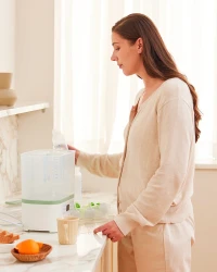 Sterilizator si uscator de biberoane Momcozy 8 in 1 White cumpăra în Chișinau. Foto 3