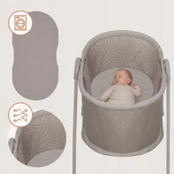 Pătuc Co-sleeper 2 în 1 Lionelo Gaya Beige Latte cumpăra în Chișinau. Foto 13