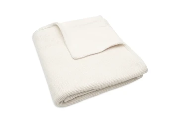 Păturică Jollein Basic Knit Ivory & Coral/Fleece, 100x150 cm cumpăra în Chișinau. Foto 3
