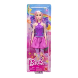 Păpușă-zână Barbie Dreamtopia JKB62, păr roz cu mov, fustă roz cumpăra în Chișinau. Foto 3