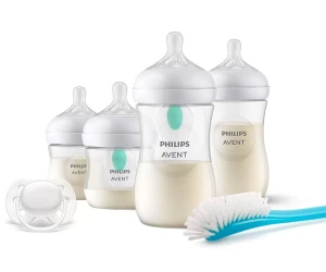 Набор бутылочек для кормления из полипропилена Philips Avent Natural Response AirFree, 125 мл, 260 мл, 4 шт. купить в Кишиневе. Фото 1
