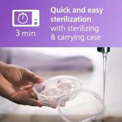 Ортодонтические силиконовые соски Philips Avent Start Sun (0–2 мес.), 2 шт. купить в Кишиневе. Фото 7