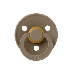 Пустышка круглая латексная Bibs Colour Ivory & Dark Oak (6-18 мес.), 2 шт. купить в Кишиневе. Фото 3