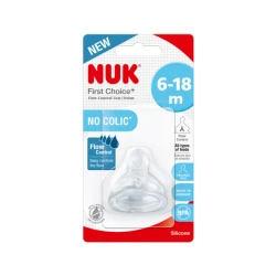 Tetină din silicon NUK flux variabil 6-18 luni cumpăra în Chișinau. Foto 1