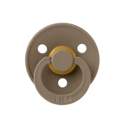Пустышка круглая из латекса Bibs Colour Dark Oak, 6-18 мес. купить в Кишиневе. Фото 1
