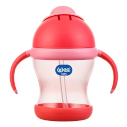 Cană cu mânere și pai Weebaby (8+ luni), 200 ml cumpăra în Chișinau. Foto 2