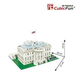 Puzzle 3D Cubic Fun The White House, 64 elemente cumpăra în Chișinau. Foto 3