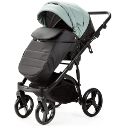 Коляска 2 в 1 Adamex Lanti Deluxe Green Black купить в Кишиневе. Фото 4