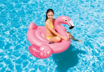 Pluta gonflabila Intex Flamingo Ride-on cumpăra în Chișinau. Foto 3