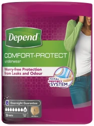 Scutece-chilotei pentru adulti Depend Female, marimea L, 9 buc. cumpăra în Chișinau. Foto 1