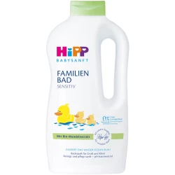 Пена для ванны HiPP Babysanft Familienbad Sensitiv, 1000 мл купить в Кишиневе. Фото 1