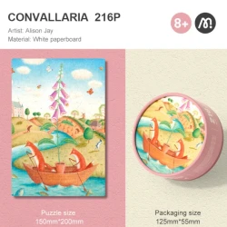 Puzzle Mideer Convallaria, 216 elemente cumpăra în Chișinau. Foto 4