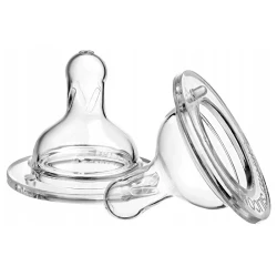 Соска силиконовая Akuku с быстрым потоком (3+ мес), 2 шт купить в Кишиневе. Фото 1