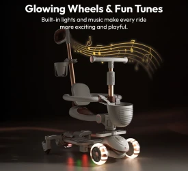 Trotinetă Epid 6 in 1 Ultimate în sort. cumpăra în Chișinau. Foto 5