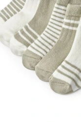 Ciorapei BabyCosy Green & White, 6 buc. (0-6L) cumpăra în Chișinau. Foto 4