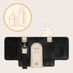 Подогреватель портативный для бутылочек Lionelo Thermup Go Evo Black Gold купить в Кишиневе. Фото 7