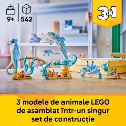 Set construcție Lego Creator Beautiful Dolphins, 542 elemente cumpăra în Chișinau. Foto 4