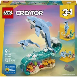 Set construcție Lego Creator Beautiful Dolphins, 542 elemente cumpăra în Chișinau. Foto 1